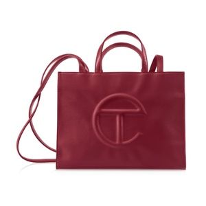NWT Medium Oxblood Telfar Shopping Bag